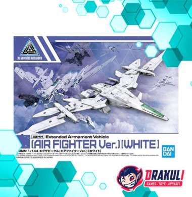 BANDAI Plamo 30MM Extended Armament Vehicle (Air Fighter Ver.) (White)