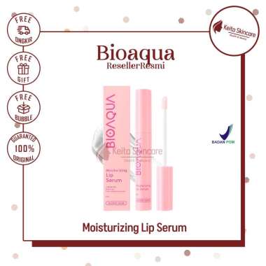 BIOAQUA Lip Serum Bibir 4ml Moisturizing Berubah Warna Pink Lip Balm Lip Care Serum Bibir Untuk Bibi
