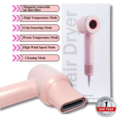 Smaart HairDryer Supersonic Interlligent High speed hair dryer / Pengering rambut Hair Styler Elektr