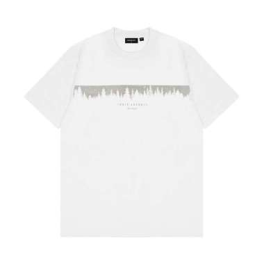 Greenlight Men's T-Shirt Short Sleeve Slim Fit Cotton Deeply C100825 White S