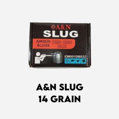 A&N SLUG 14 GRAIN / SLUG LOKAL MURAH