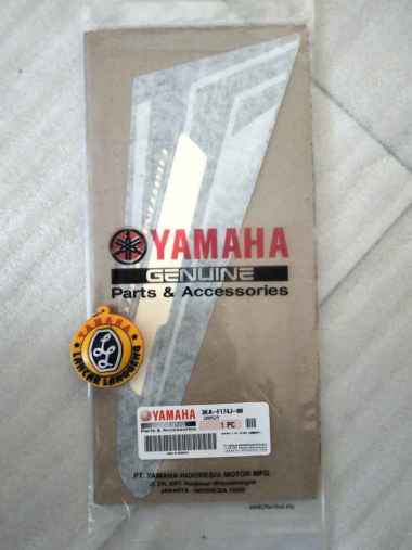 STRIPING / STICKER BOK OLI SAMPING / TEPONG KIRI YAMAHA RX KING RXK 135 ORIGINAL YGP 3KA 3KA-F174J-0