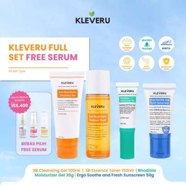 KLEVERU FULL SET FREE SERUM FREE VIT C SERUM