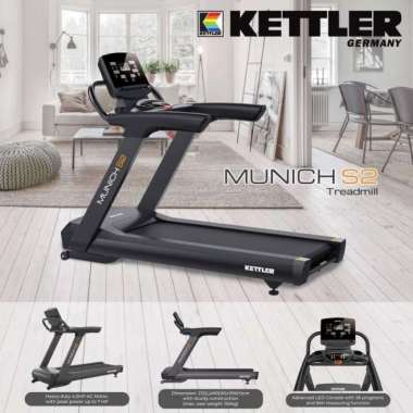 KETTLER Treadmill LIite Commercial MUNICH S2-4HP-AC