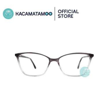 KACAMATAMOO Cat Eye Frame CE-T1019 - Kacamata Stylish Wanita Ringan dan Nyaman Ungu