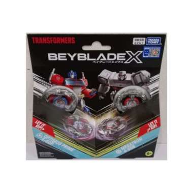 TAKARA TOMY Beyblade X S1 BXG36 BXG 36 Transformers Optimus Prime vs Megatron 982456