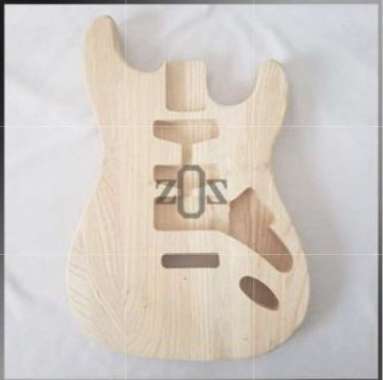 Material Body Guitar Fender Stratocaster Ash 8P A1 HSS