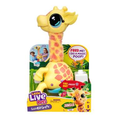 Mainan Little Live Pets Gotta Go Giraffe Single Item