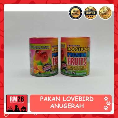 ANUGERAH Racikan Madura Pakan Burung Love Bird