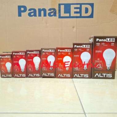 LED Panaled Altis LED Bulb 5W, 7W, 9W 12W 18W 23W Watt LED Lampu LED Murah 7 watt