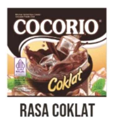 Cocorio Minuman Serbuk 1 Renceng Isi 10 Sachet Coklat