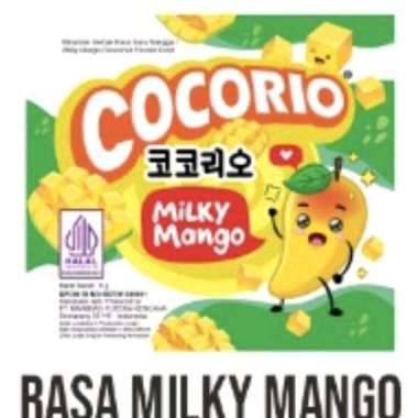 Cocorio Minuman Serbuk 1 Renceng Isi 10 Sachet Milky Mango