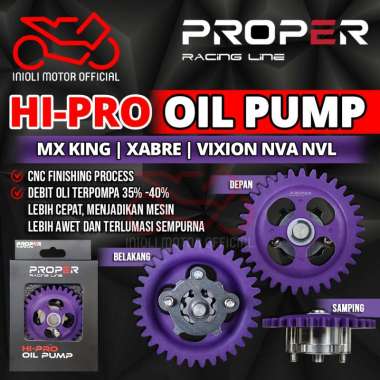 POMPA OLI PROPER RACING LINE MX KING V1 V2 XABRE VIXION NEW NVA NVL OIL PUMP RACING HI-PRO POMPA OLI