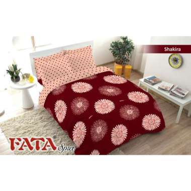 Fata - Bed Cover SET SPREI FITTED King (180x200) Terlaris pilihan Shakira
