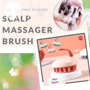 Sikat kepala untuk ketombe dan kulit mati