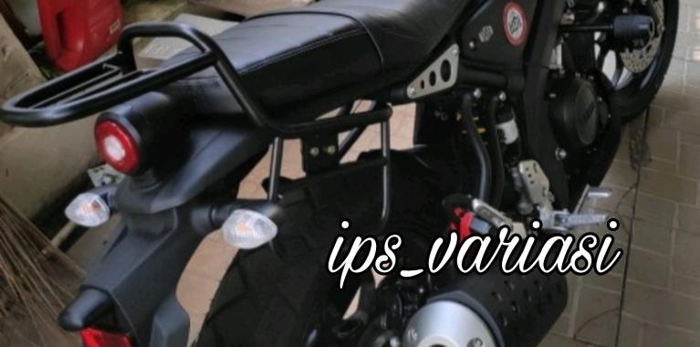 Braket / breket belakang motor xsr. Backrack xsr 155
