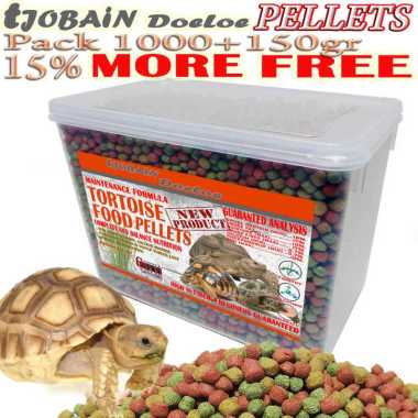 Makanan torto tortoise food pelet kura kura darat murah bergizi 500gr