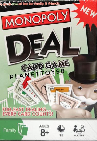 Mainan Kartu Monopoly Deal Card Game