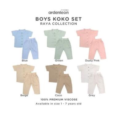 ARDENLEON Raya Boys Koko set XL Grey