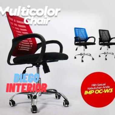 Kursi kantor kursi murah kursi jaring MERAH