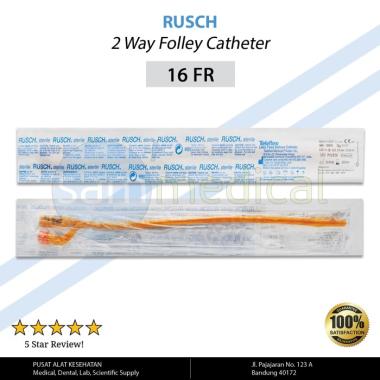 Rusch 2 Way Folley Catheter - 16 FR