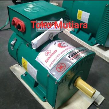 Dinamo ST 5 KW Merk Yamamoto alternator listrik Gulungan 100% Tembaga