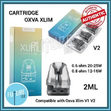 OXVA XLIM V2 Cartridge 2ml 0.6 0.8 Ohm, Oxva Xlim SE V1 V2 Catridge 0.6 ohm