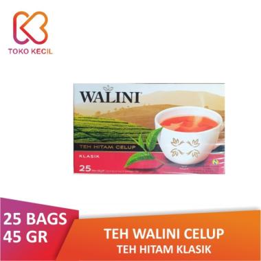 Teh Walini Celup Teh Hitam Klasik 25's (45 gr)
