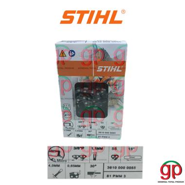 Stihl Rantai Potong 16" MS170 Rantai Chainsaw 16 inch MS 170 3610-000-0050