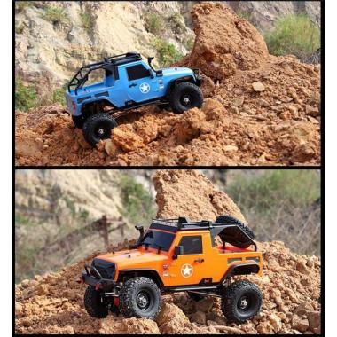 RC Adventure HSP RGT PRO 86100 Jeep Rubicon Skala 1/10 Upgrade Version Orange