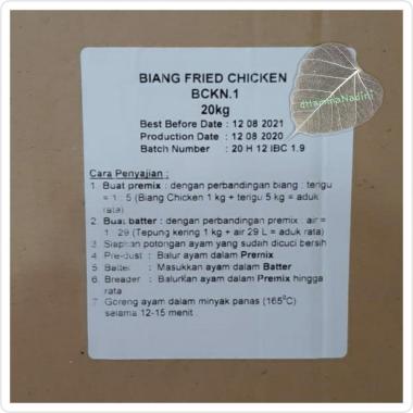 Biang Fried Chicken Kobe Repack /tepung kentaki/ayam goreng/premix