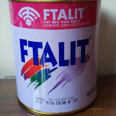 Cat besi Dan kayu Ftalit 1KG Vita cream (207)