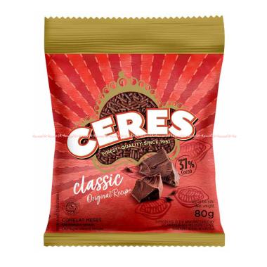 Ceres 220gram Dark Choco Classic Festive Biru Meises Roti Meses Coklat Variasi Rasa Coklat Yang Khas