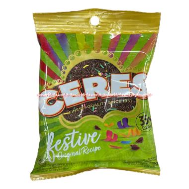 Ceres 220gram Dark Choco Classic Festive Biru Meises Roti Meses Coklat Variasi Rasa Coklat Yang Khas