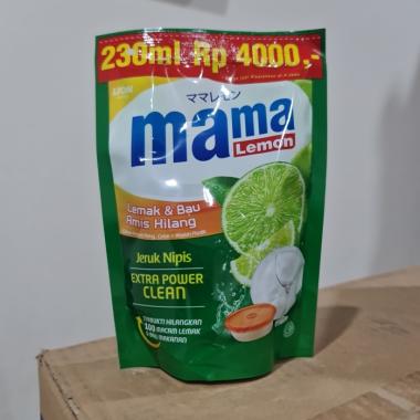 Promo Harga Mama Lemon Cairan Pencuci Piring Jeruk Nipis 230 ml - Blibli
