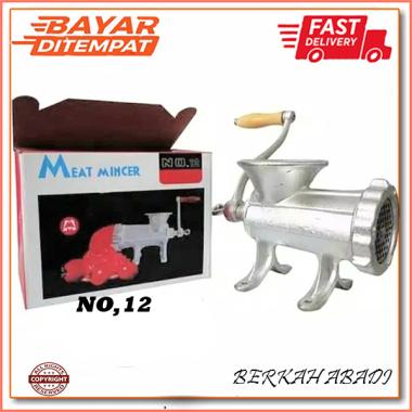 K Star No.12 Meat Mincer Gilingan Daging Manual