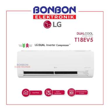 LG AC 2 PK AC DUALCOOL Inverter T18EV5 Watt Control R32