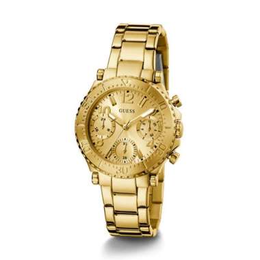 GUESS Watches GW0465L1 Original COSMIC - Jam Tangan Wanita - Analog Gold Stainless