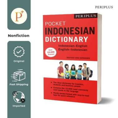 Periplus Pocket Dictionary Indonesian 3 - 9780794608293
