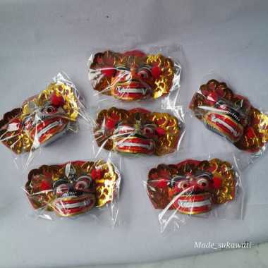 Magnet Kulkas hiasan Barong bali 1pcs Sesuai Stok