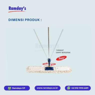 Ramdays Lobby Duster 40 cm complete cotton