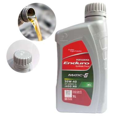 Enduro Matic-G Pertamina 1L 20w40 Oli Motor Matik Nmax Spin Skywave
