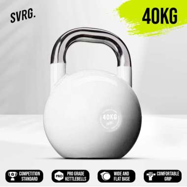 SVRG. Kettlebell Competition Grade 40 KG - Kettle Bell - Dumbbell - Dumbell