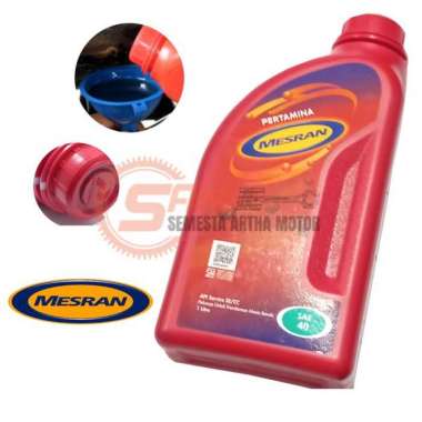 Oli Mesin Pertamina Mesran Sae 40 1L Motor Sport Tiger Scorpio Megapro