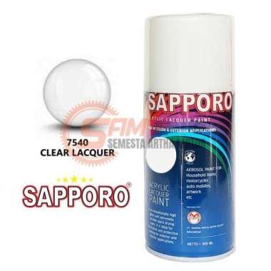 Pilox Sapporo CTM Honda Yellow 7102 Cat Semprot Pilok Kuning Aerosol Pernis