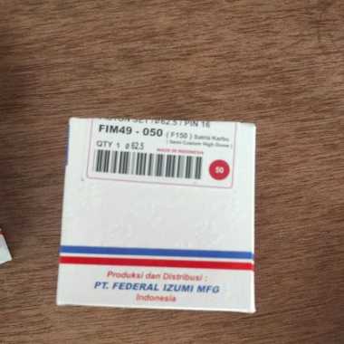 PISTON KIT / PISTON SET FIM49 SATRIA F150/ SATRIA FU Ukuran Std 50 100 150 200 FIM 49 62,5mm OS 50
