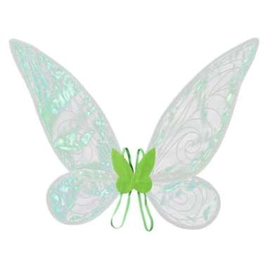 ELF WING CLEAR SWIRL FAIRY WINGS SAYAP PERI ANAK TRANSPARAN - Hijau