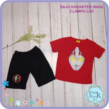 BAJU KARAKTER ANAK ULTRAMAN SUPERHERO - M