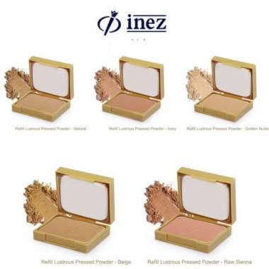 Inez 900 Refill Lustrous 10gr Pressed Powder - Bedak Inez Refil 01. Natural