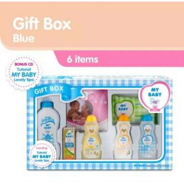 ZS GIFT BOX SET MY BABY/BABY SET SABUN MANDI/KADO BAYI BARU LAHIR/PAKET SABUN BEDAK/PERLENGKAPAN BAY